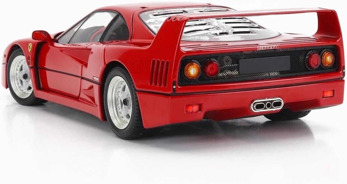 Original 1/18 Ferrari F40 KS08416R Miniature Super Car Toy Original 1/18 Ferrari F40 KS08416R Miniature Super Car Toy