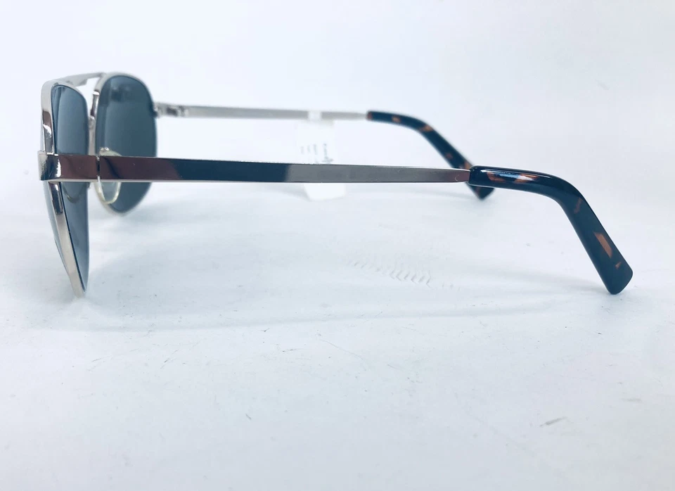 Gafas de sol de aviador con borde dorado Cole Haan de colección para hombre C703740 lentes verdes humo nuevas con etiquetas $98 Foto 3 de 4