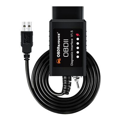 For Ford F150 F250 F350 FOscan OBD Scan USB Adapter Diagnostic