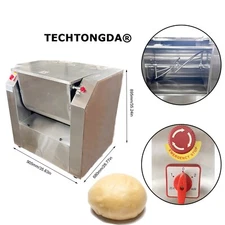 110V 100QT Commercial Stainless Steel Dough Mixer Floor Mixing Machine