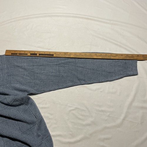 Dockers Knit Sweater Men’s Large Pullover Blue Polo Collared Business Hipster - Picture 10 of 10
