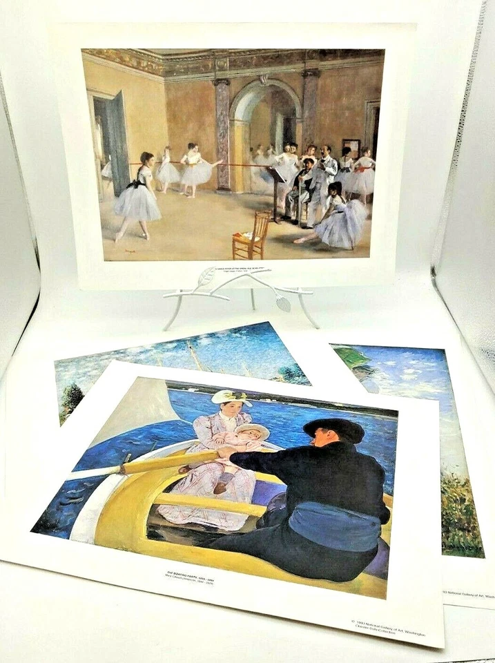 Galería Nacional de Arte Washington 1993 Portafolio de impresiones de los impresionistas Foto 2 de 4
