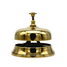 Reception Bell Luxurious Gold Chrome High Quality Brass Table Bell Call gift
