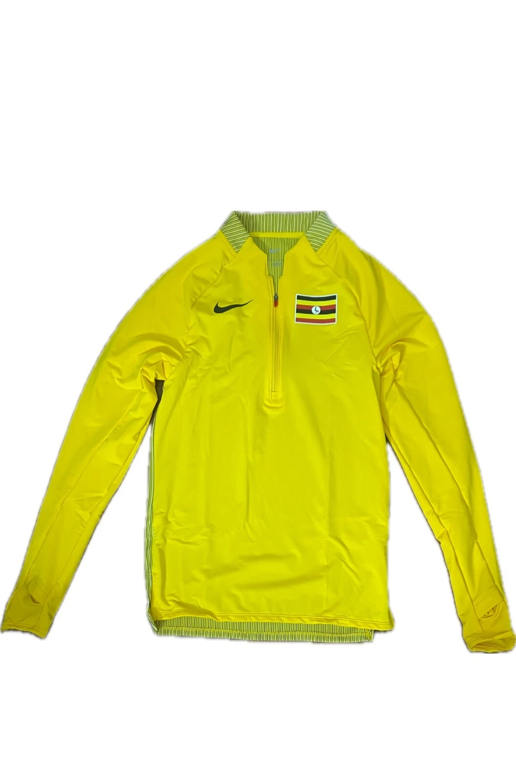 Nike Uganda International Running Pro Elite 1/2 Zip Elite Pullover XS CK3549-728