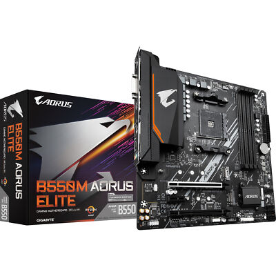 AORUS B550M AORUS ELITE, Mainboard, Sockel AM4