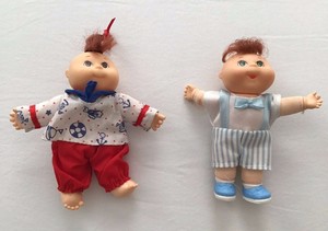 1995 mini cabbage patch dolls