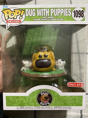 dugudagii pop shoot pop ドゥグダギ New Funko Pop! Deluxe: DUG with Puppies #1098 Dug Days Target