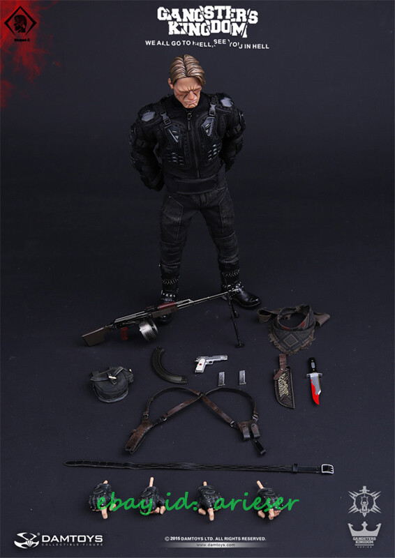 Damtoys GK010 1/6 Gangster Kingdom Block 4 Milevski Action
