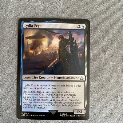 Lydia Frye Magic The Gathering Foil Assassins Creed 