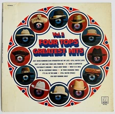 The Four Tops - Greatest Hits Vol. 2 - Motown Stereo Vinyl LP Ultrasonic Clean
