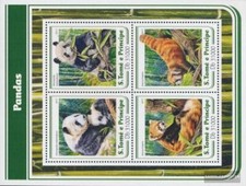 Sao Tome e Principe 7073-7076 Feuille miniature neuf avec gomme originale 2017 P