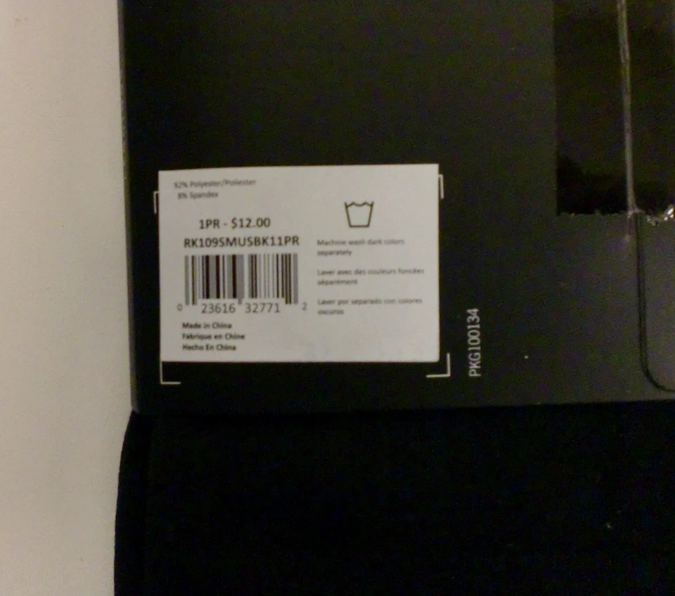 Legging forrado de lana Kenneth Cole - negro sin pies Foto 3 de 3