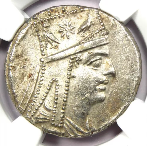 Tigranes II AR Tetradrachm Kings of Armenia Coin 95-56 BC - Certified NGC AU