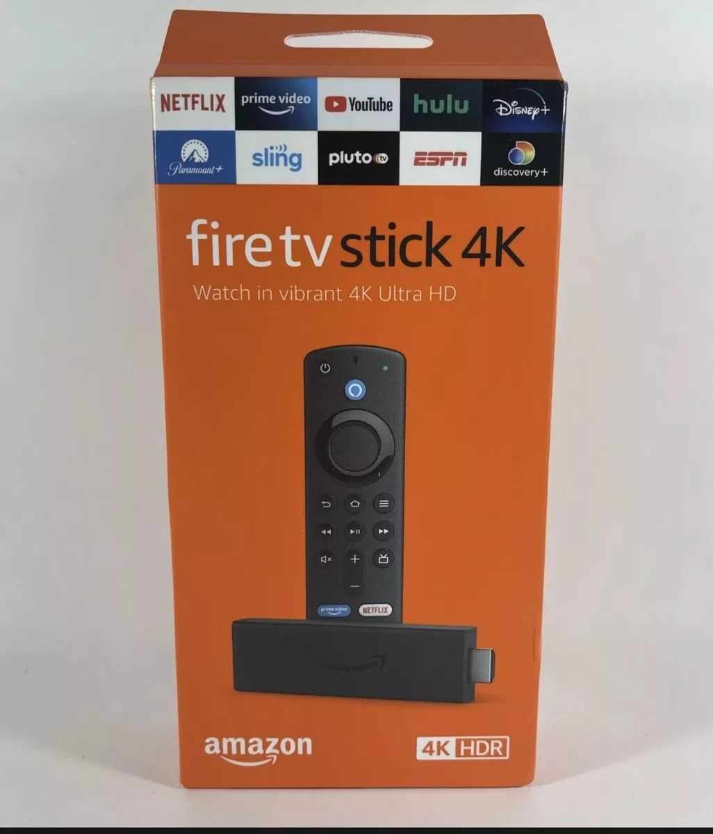 Fire TV Stick 4K, With Alexa Voice Remote Streaming, FireStick  New-Sealed 840080588964