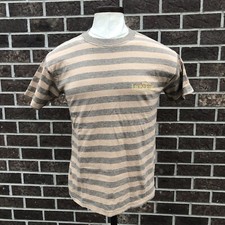 Vintage 1990  s The Lion King Disney Striped Single Stitch Logo T-Shirt Medium