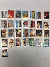 1986 WWF Hulk Hogan Rock N  Wrestling Stickers Lot Of 29 Gray Error Variants 