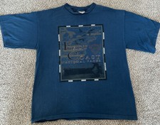 Vintage Bugle Boy T Shirt Medium East Coast National Parks 1990s Fishing Ducks