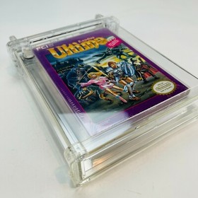 Ultima Exodus - NES Nintendo 1989 FCI Rev-A Oval Sealed Rare Graded WATA 8.5 A