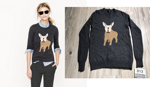 J.Crew Frenchie Pullover Sweater Long 