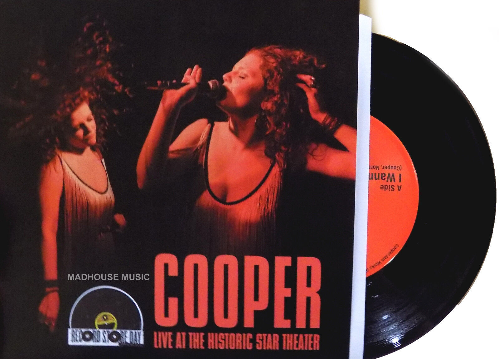 COOPER 7" Live At The Historic Star Theatre - I Wanna Love You RECORD STORE DAY