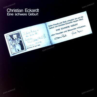 Christian Eckardt - Eine Schwere Geburt LP (VG/VG) .