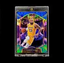 Numbered #/49 BWG Flash Lebron James  2020-21 Select Concourse Prizm Card SP #23
