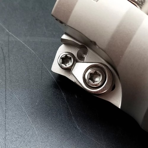 50mm / 1.968" ASRF12-50-22-4T Indexable Face Mill Cutter Rapid feed For SDMT1205 - Foto 2 di 8
