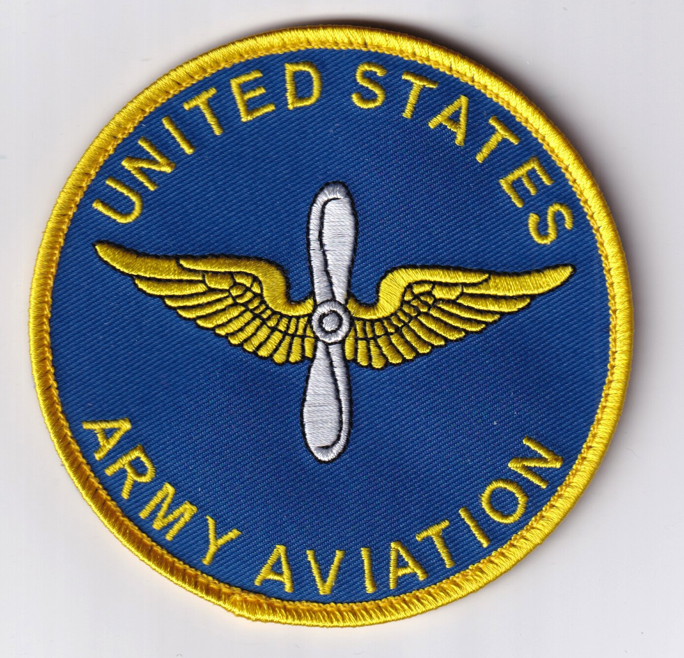 US Army Aviation Branch Patch – With Hook and Loop, 4