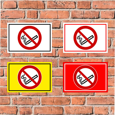 Schild - Rauchen verboten - in 4 Größen - S00355-004