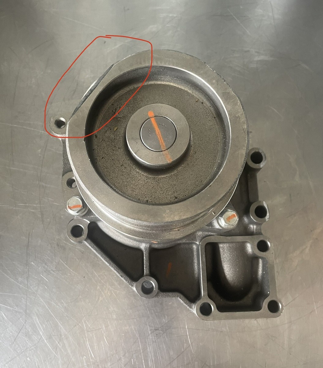 Cummins 4386570 Water Pump 4393471 ISX QSX DAMAGE PULLEY NEW! FREE 