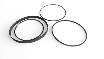 Set De 3 Courroies Pour Platine Cassette AKAI GXF-60R - Qualité Suprême, Neuf, Pour Remplacement