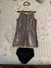 A Wish Come True, Dance, Figure Skating Costume, Size 8 to 10, Child Medium