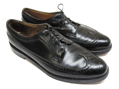 Florsheim Imperial Kenmoor Black Pebble Grain Leather 