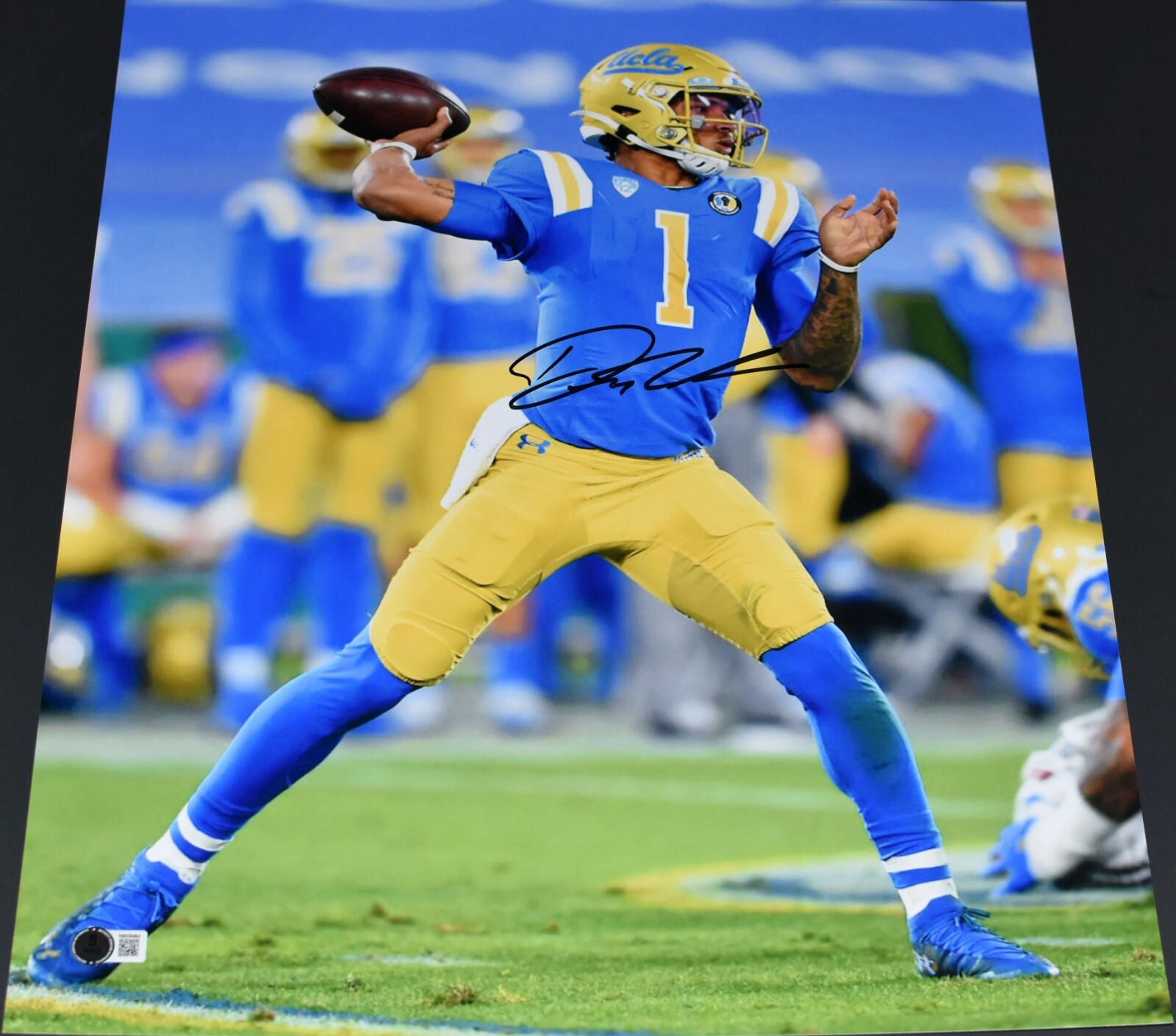 Dorian Thompson-Robinson Autographed Signed UCLA Bruins 16x20 PHOTO BECKETT 