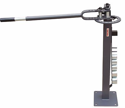 Floor Type Metal Bender, Flat Bar Bender with 7 Dies, Round Bar Bender YP-38