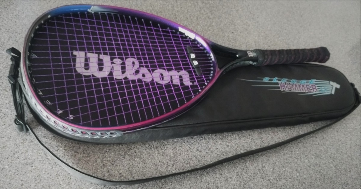 Raquette De Tennis Wilson Sledge Hammer 3.8 – Occasion Bon état – Sans Sac