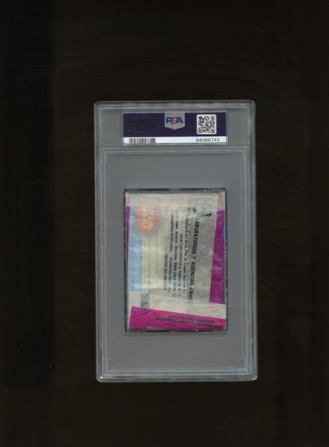 1977 Topps Mexican Star Wars Pack (R2-D2) PSA6 - Picture 2 of 2