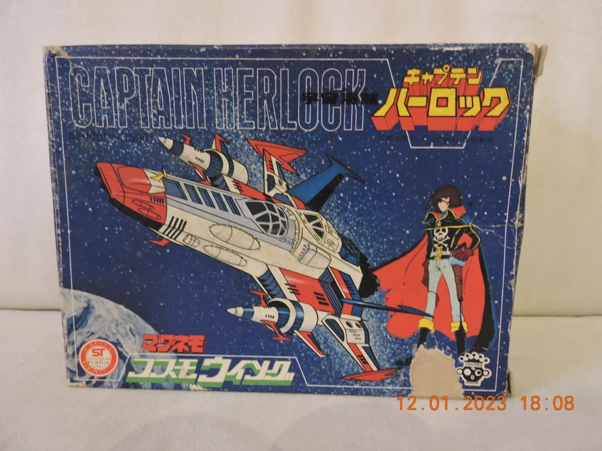 Takara Magnemo Cosmo Wing Usado Capitán Harlock Japón