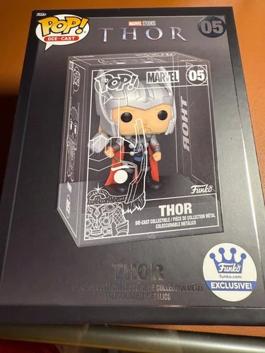 Funko POP! Marvel: Die-Cast - Thor Chase Metal #5 Limited Edition Exclusive