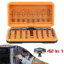 42 in 1 Multi Bit Magnetic Precision Screwdriver Set DIY Ratchet Screwdriver