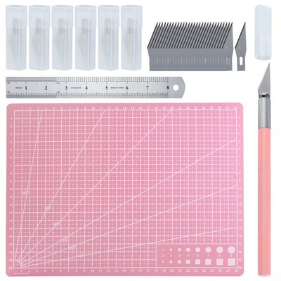 Exacto Knife for Crafting Precision Carving Hobby Knife Kit with A4 Cutting C...