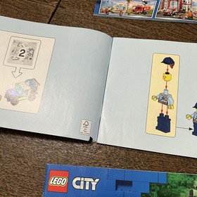 LEGO City: Police Station 60246 Manuals Only #1 #2 #4