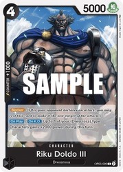 Riku Doldo III OP05-090 Awakening of the New Era One Piece TCG Common