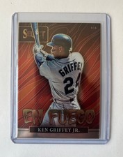 2022 Panini Select - En Fuego Ken Griffey Jr #EF9 Holo Prizm