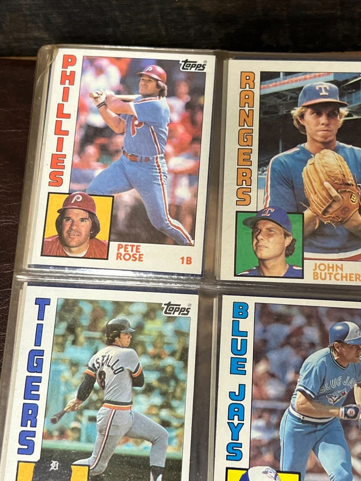 1984 Topps Baseball Complete Set (792) In Binder READ - Image 4 of 4