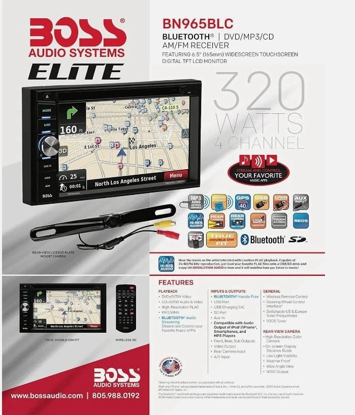 BOSS Audio System BN965BLC/B Factory Refurbished - Image 3 of 3