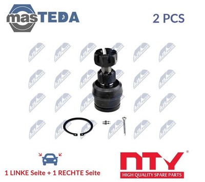 ZSD-CH-004A TRAGGELENK FÜHRUNGSGELENK VORNE OUTER NIEDRIGER NTY 2PCS NEU