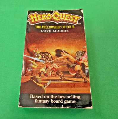 The Fellowship of Four ***1st/2nd EDITION!!*** HeroQuest Dave Morris #3