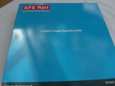 EFE Rail E86012 OO Scale Ex-LSWR SR Cross Country 4 coach pack in SR Maunsell Gr