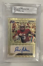 Marketplace image: Phil Jurkovec 2022 Leaf Pro Set Metal Super Prismatic Gold Superfractor Auto 1/1
